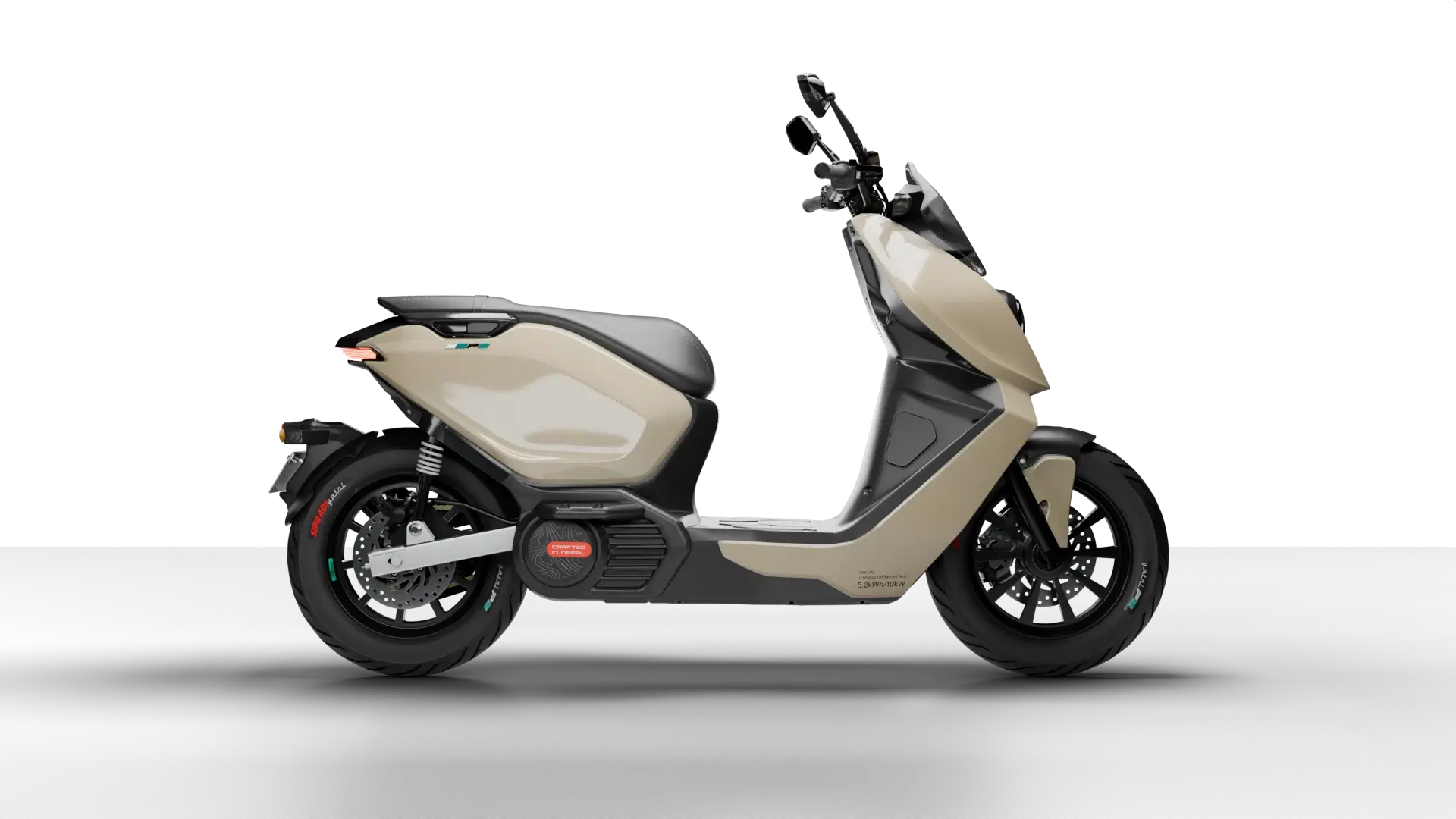 Yatri P2 scooter in Mustang Desert